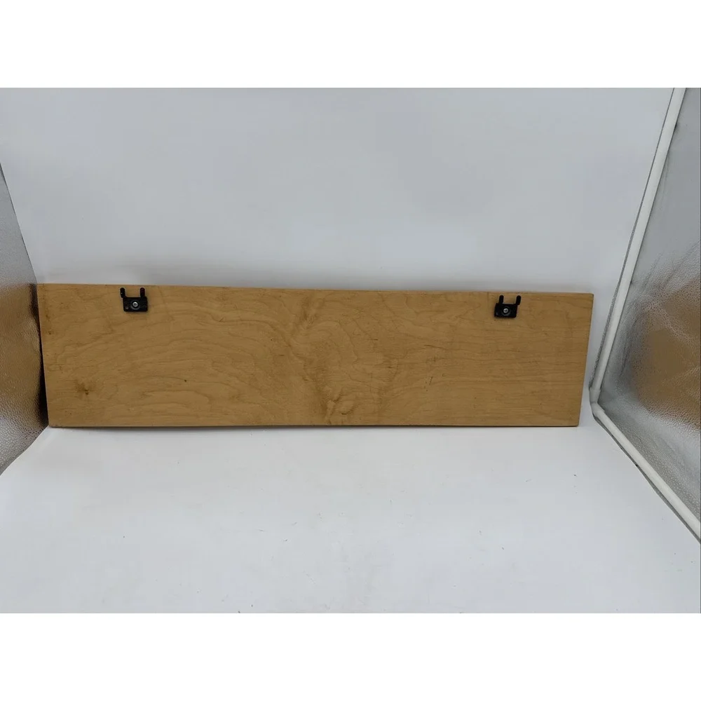 Birkenstock Display Shoes Wooden Name Brand Sign Shoe Store Advertising 29.5